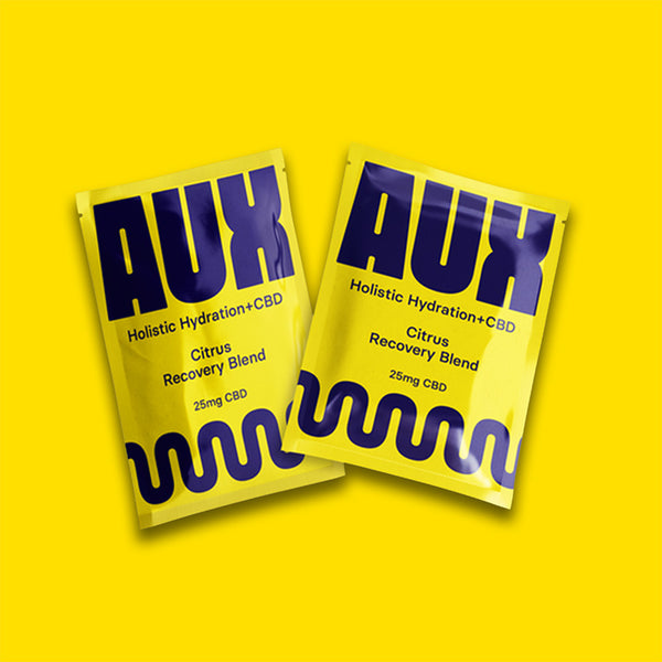AUX Hydration Citrus Recovery Mix + CBD