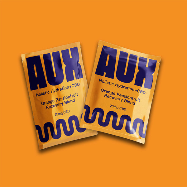 AUX Hydration Orange Passionfruit Recovery Mix + CBD